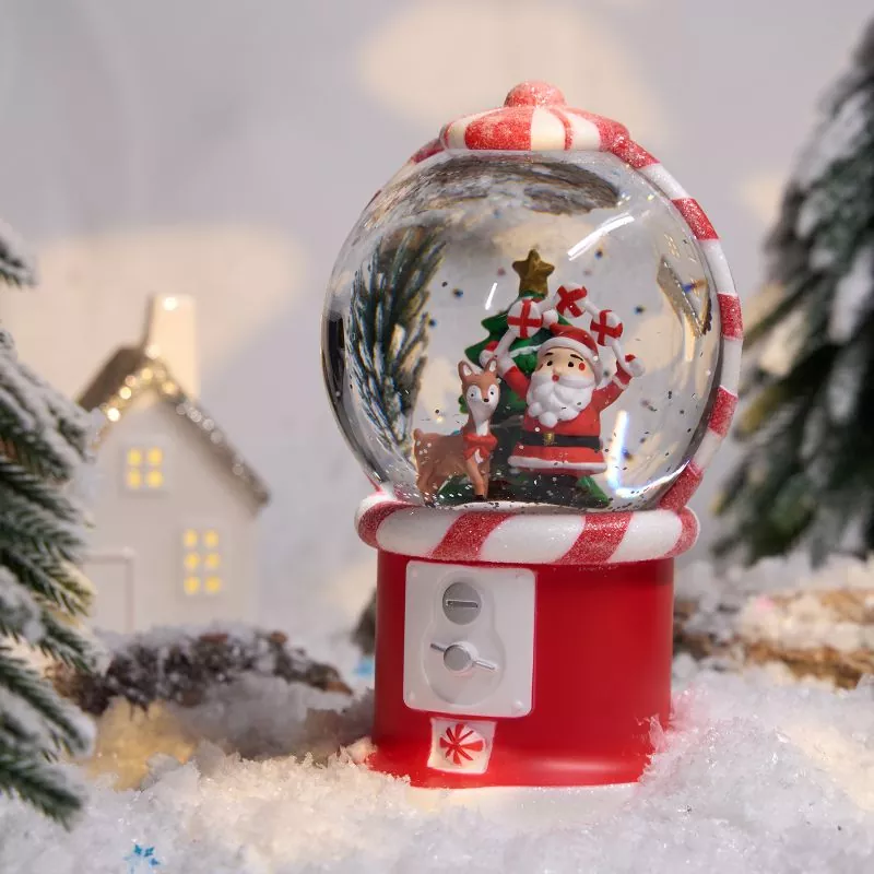 Crystal Ball Snow Globe